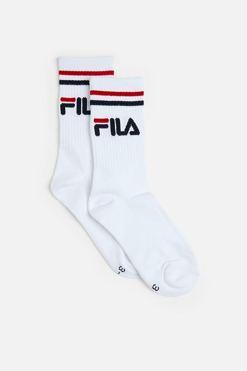Stallone tube sock ladies 2 pack - white/white