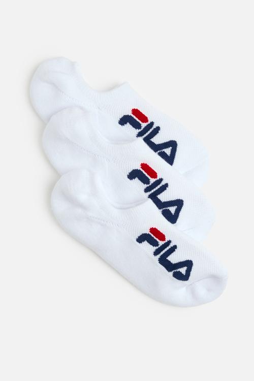 Emily no show ankle sock 3 pack - white/white/white