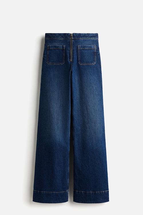 Wide ultra high jeans - blue