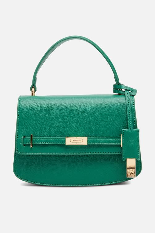 Cambodia Flap Saddle W/ Detachable Strap Bag-Palm Leaf