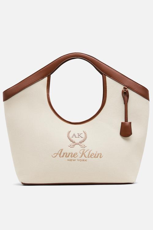 China Large Tote W/ Detachable Strap Bag - Hazelnut