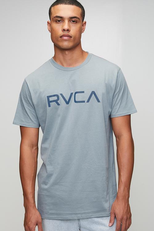 Big Rvca Short Sleeve Red Stitch - Lead