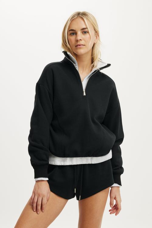 Plush Micro Short - Black