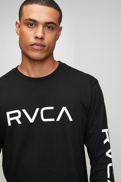 Big Rvca Long Sleeve Tee - Black