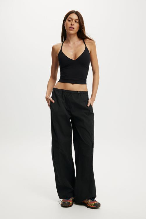 Active Woven Utility Pant - Black