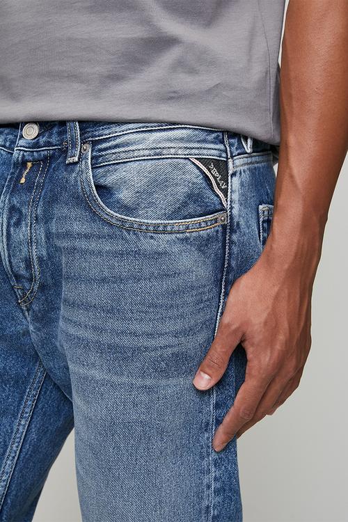 12 Oz Cotton Denim Jean - Denim Blue 