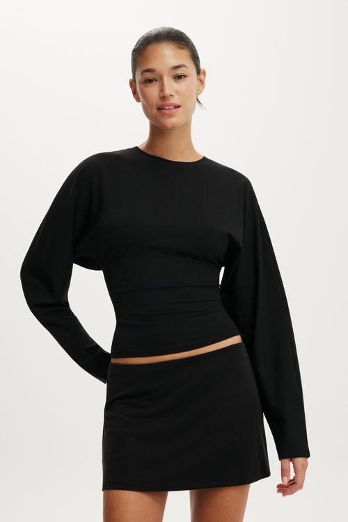 Blair Batwing Long Sleeve - Black
