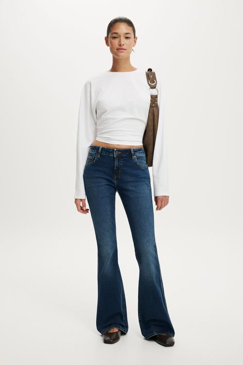 Blair Batwing Long Sleeve - White
