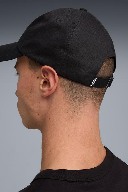 Ess Script Dad Cap - Black
