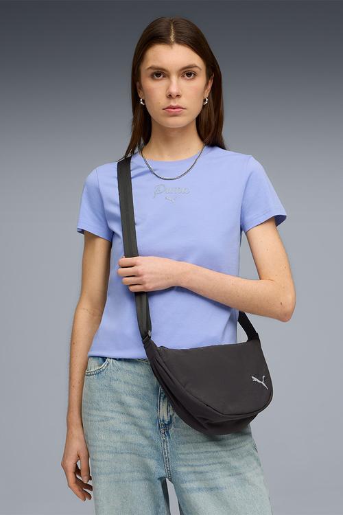 Her half moon bag- puma black