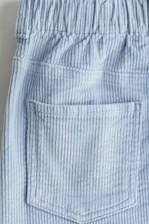 Corduroy skirt - light denim blue