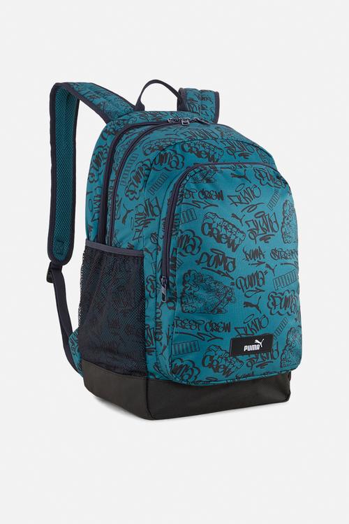 Puma Academy Aop Backpack - Emerald Ice-Mid 90'S Aop