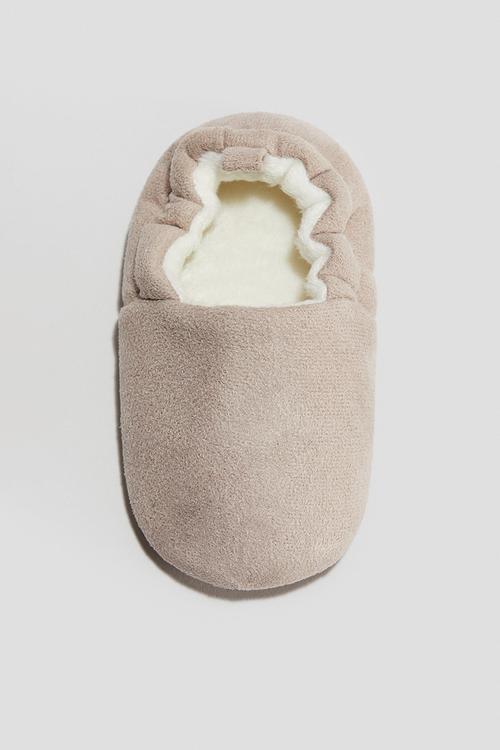 Soft slippers - light beige
