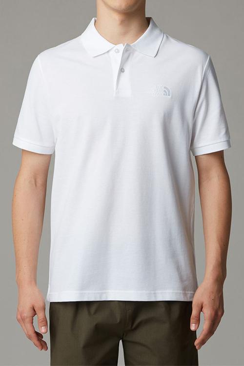 Essential regular polo - tnf white