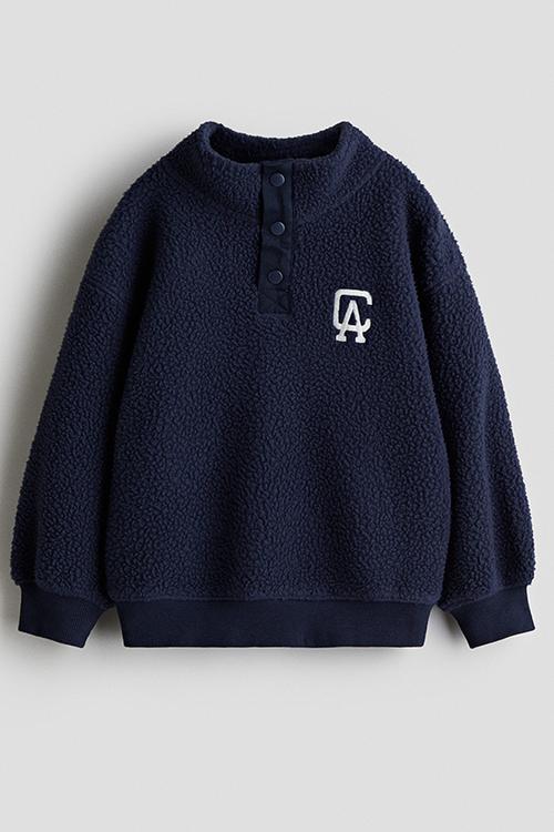 Teddy sweatshirt - dark blue ca