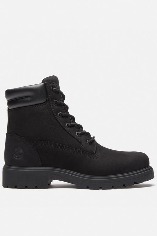 Auburn falls 6 inch lace up waterproof boot - black nubuck