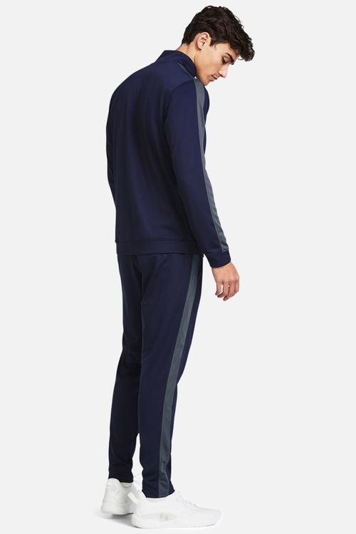 UA Rival Knit Track Suit - Midnight Navy / Downpour Gray / Downpour Gray