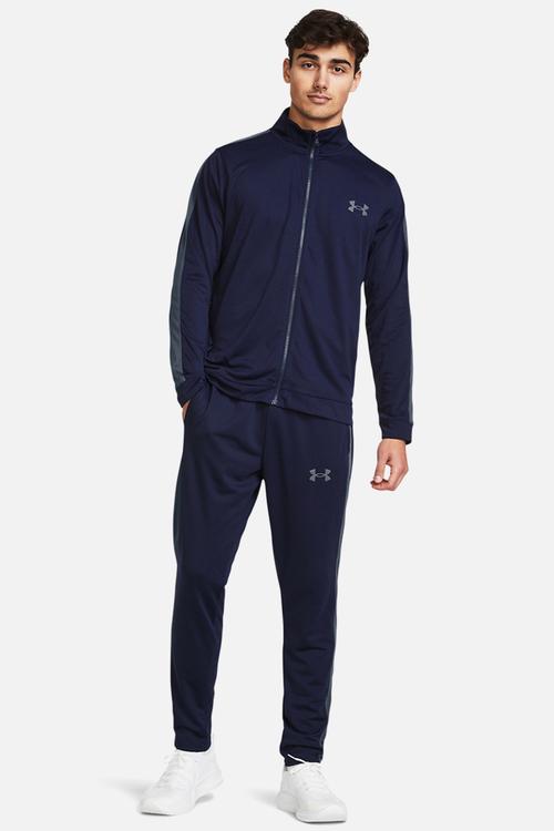 UA Rival Knit Track Suit - Midnight Navy / Downpour Gray / Downpour Gray
