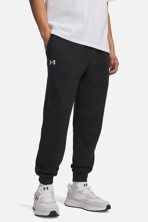 UA Rival Fleece Joggers - Black/White