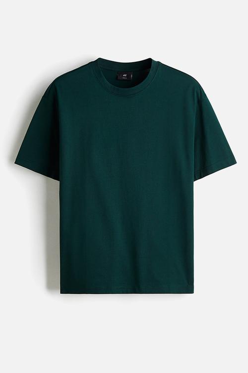 Relaxed fit -shirt - forest green