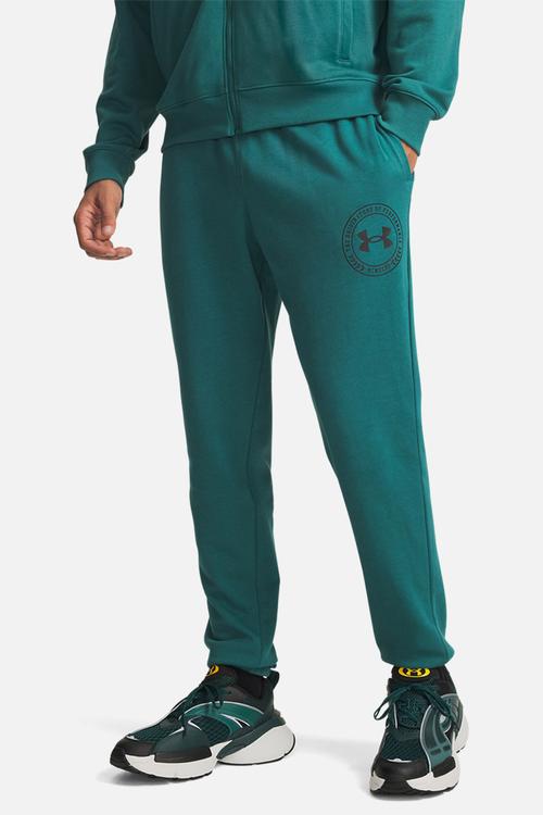 UA Rival LW Graphic Jogger - Rack Green/Black