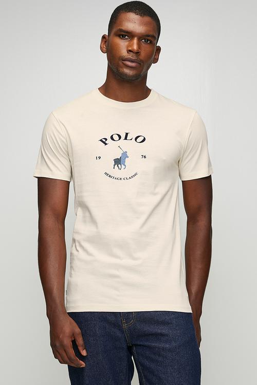 Cyrus Logo Print Ss Tee - Off White