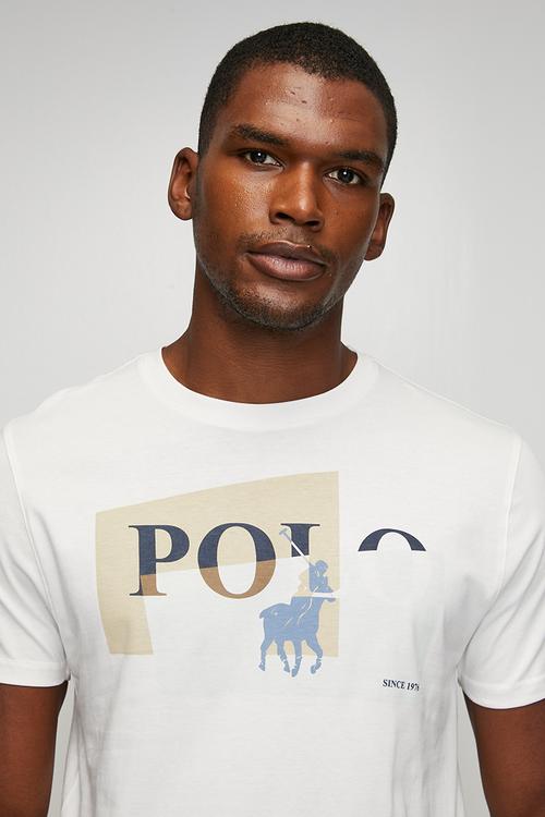Fitz Logo Graphic Ss Tee - White