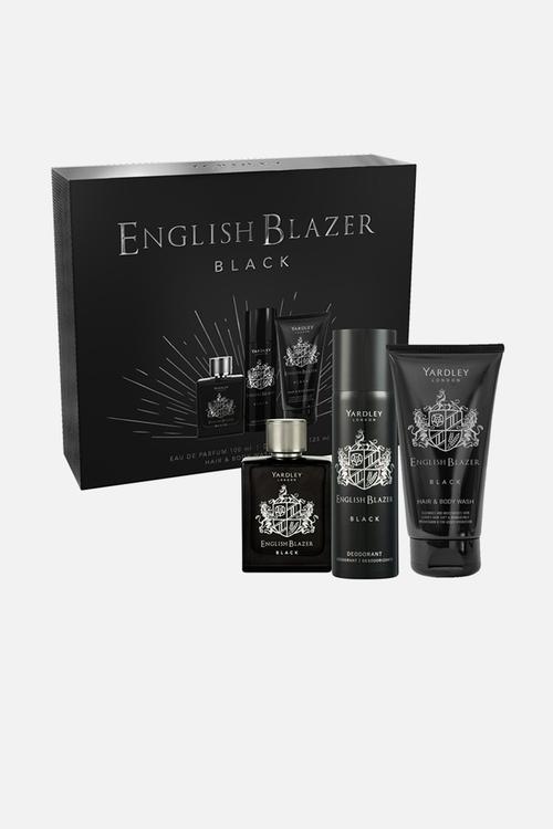 Yardley English Blazer Black Edp Gift Set - 100ml