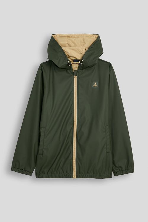 Boys mpho water repellant jacket - olive