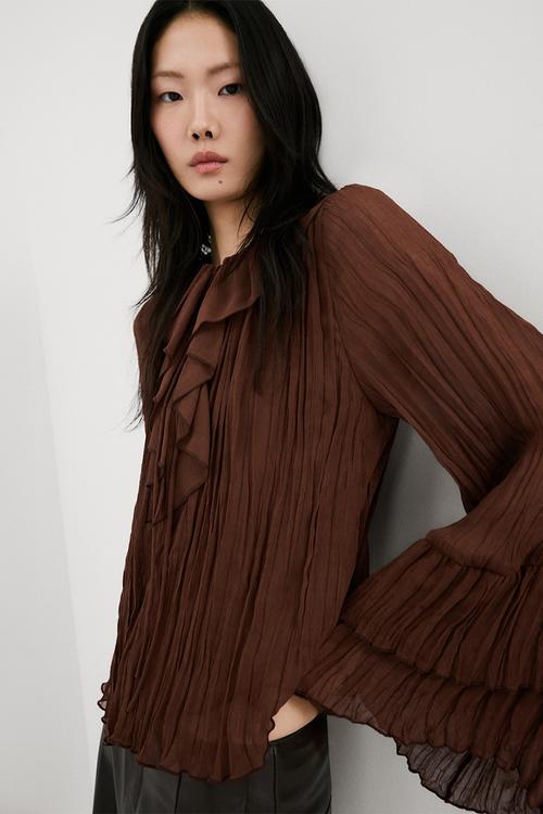 Blouse ceci- brown