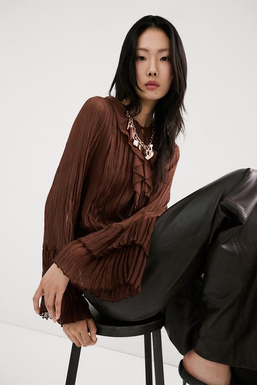 Blouse ceci- brown