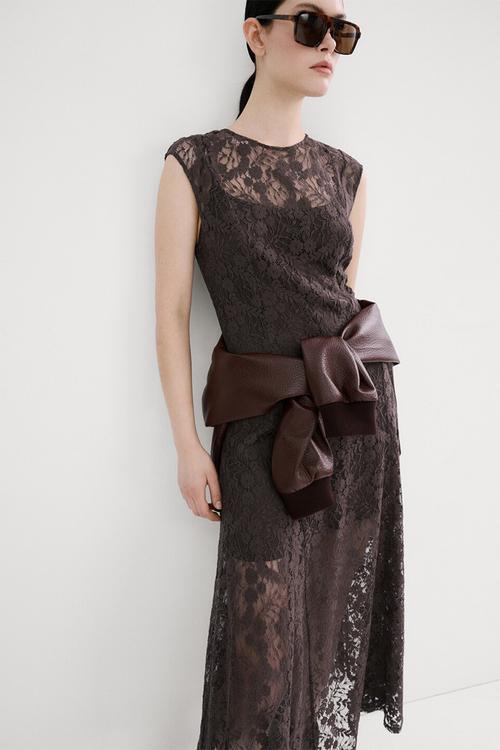 Dress avenue- brown