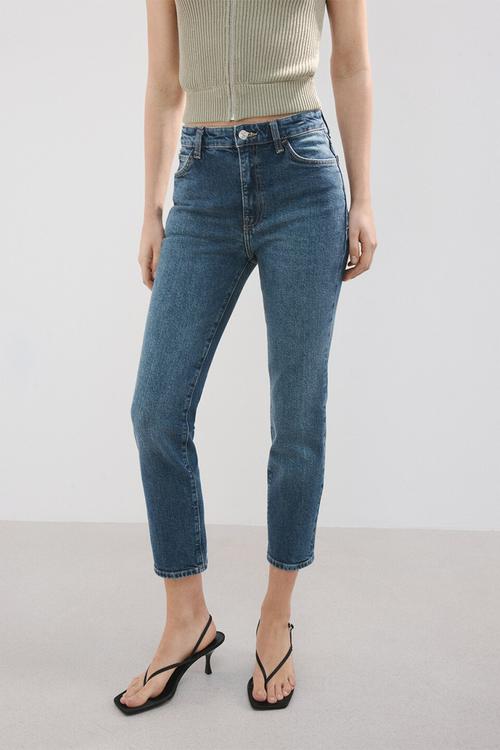Jeans claudia  -  open blue