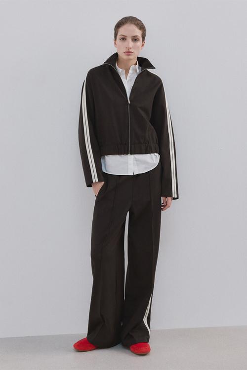 Sweatshirt tri - brown