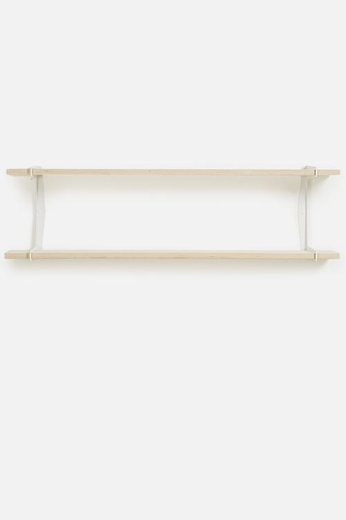 Double dash shelf