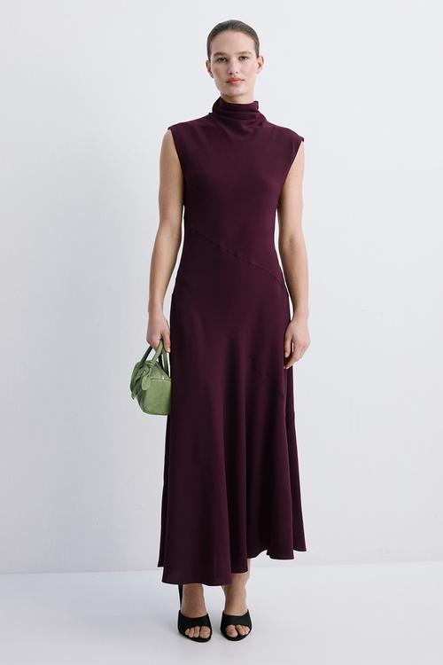 Dress coco- dark red