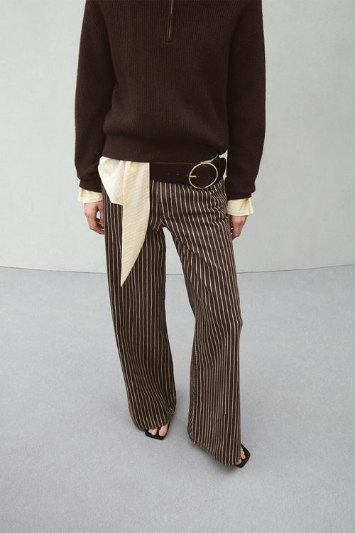 Jeans florchi- dark brown