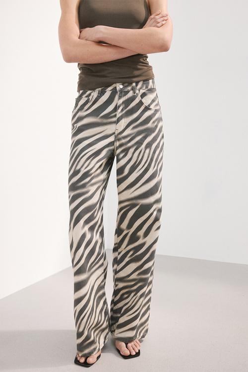 Jeans zebri- natural