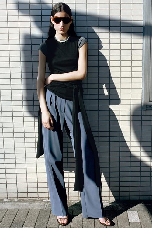 Trousers uma- medium blue