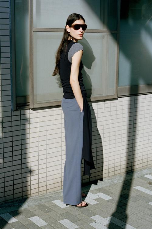 Trousers uma- medium blue