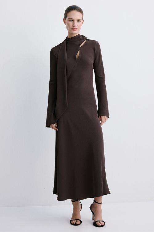 Dress neni- brown