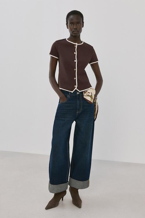 T-Shirt Portbi - Dark Brown
