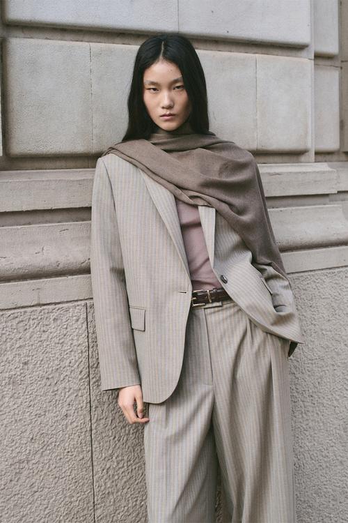 Trousers sol- medium brown