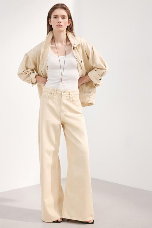 Jeans iris- light/pastel yellow