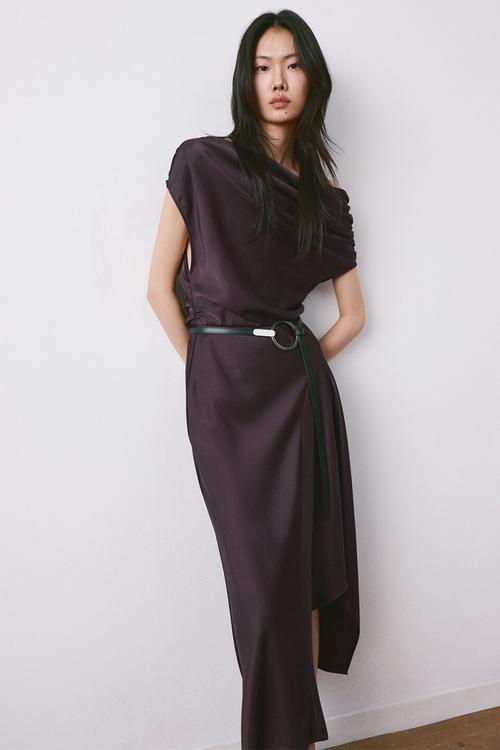 Dress mery- dark brown