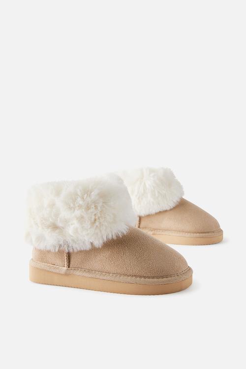 Kids Home Boot - Latte Cream