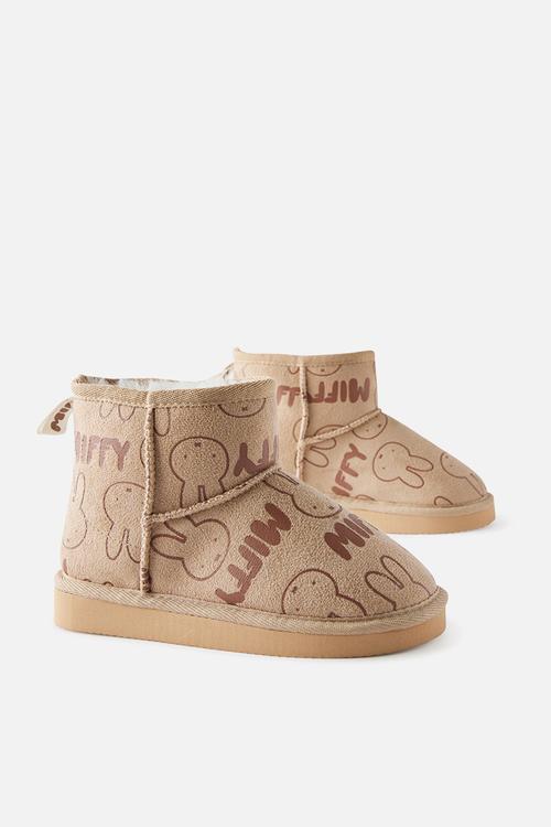 Kids Licensed Home Boot - Lcn Mif Latte Cream/Miffy