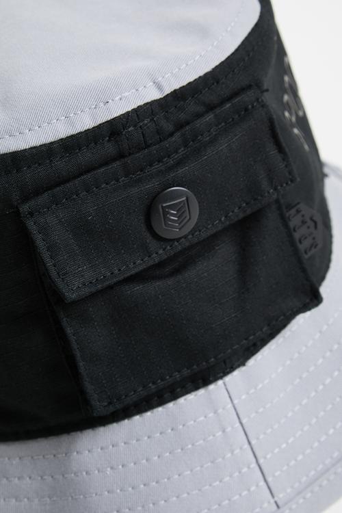 Ashby Bucket Hat  - Black/Grey