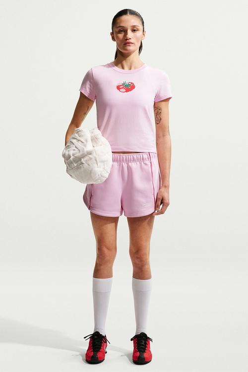 W Nsw Chllknt Modcrp Tmato Tee - Pink Foam