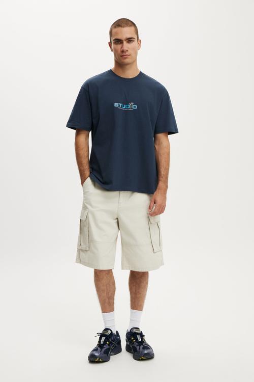 Everyday Fit Graphic T-Shirt - Auto Navy / Screws